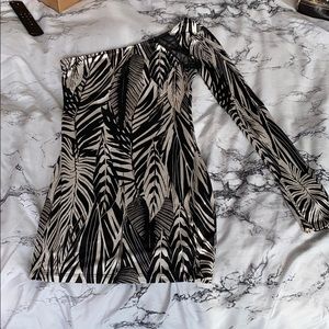 Arden B - One shoulder mini dress